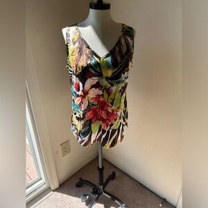 Chico’s Floral Tank